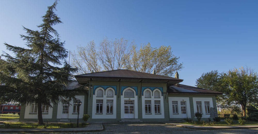 Karaagach and Karaagach Old Railway Station